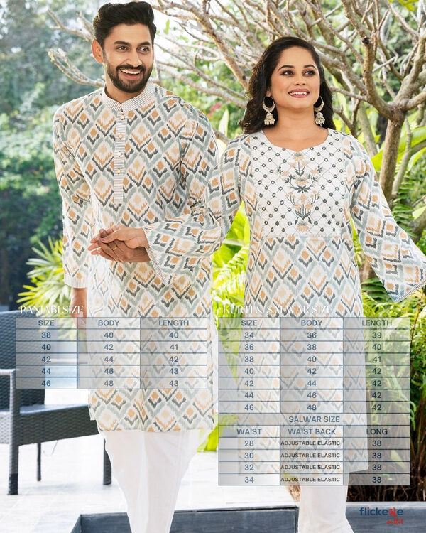 Elegant Cotton Tencel Two Pcs Set – Stylish & Comfortable Ethnic Wear-FC-1607